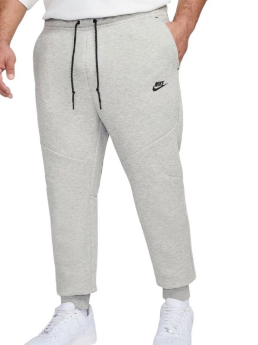 Nike Sportswear Tech Fleece Joggers Pants Heather Grey Men's HV0959-063 Sz (2XL)